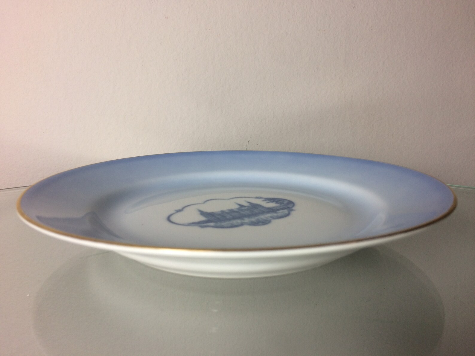 Vintage B&G Copenhagen Porcelain Made in Denmark Plate Castle Etsy