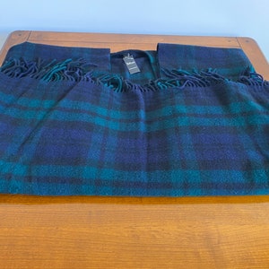 TIE Rack Scottish Wool Tartan Serape Made in Scotland - Etsy