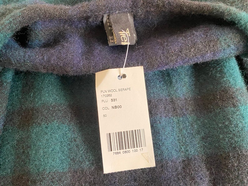 TIE Rack Scottish Wool Tartan Serape Made in Scotland - Etsy