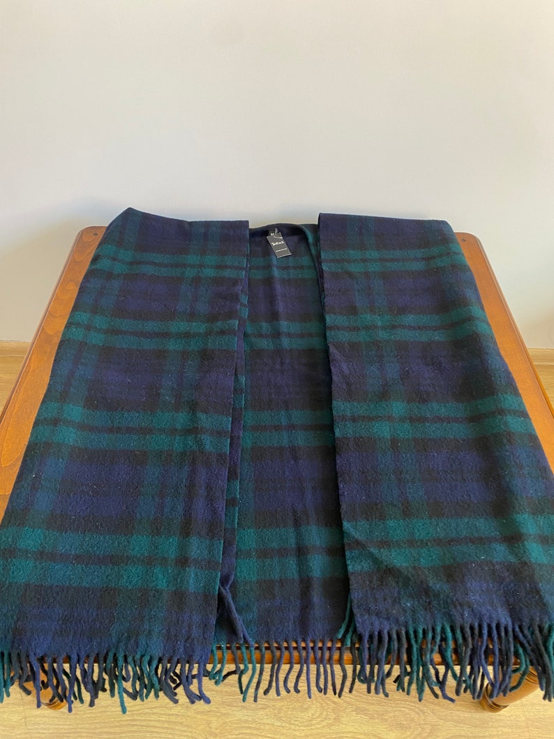 TIE Rack Scottish Wool Tartan Serape Made in Scotland - Etsy