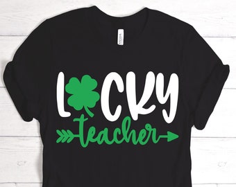 Download St Patricks Day Teacher Svg Etsy