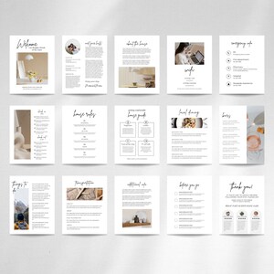 Airbnb Welcome Book Template House Host Manual Guidebook Template VRBO ...