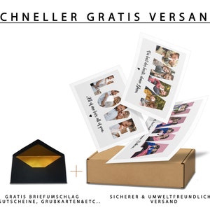 Personalisiertes Familienposter mit Koordinaten und Stadt Haus mit Namen Familie, zu Hause, Geschenk zum Umzug, Einweihung, Familienbild Bild 3