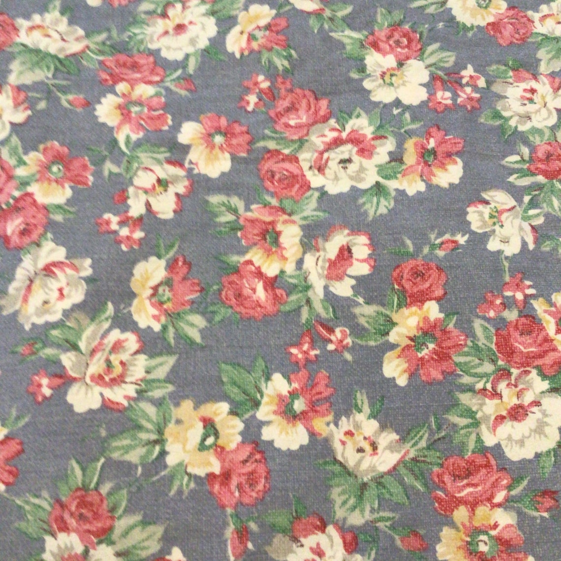 Vintage Ralph Lauren Floral Full Flat And Fitted Sheet | Etsy