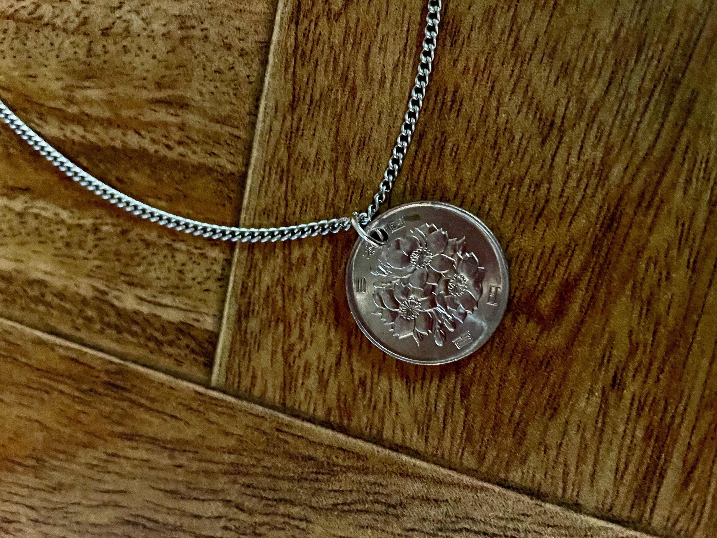 Japanese 100 Yen Necklace Etsy