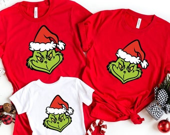 Grinch Shirt Boys | Etsy New Zealand
