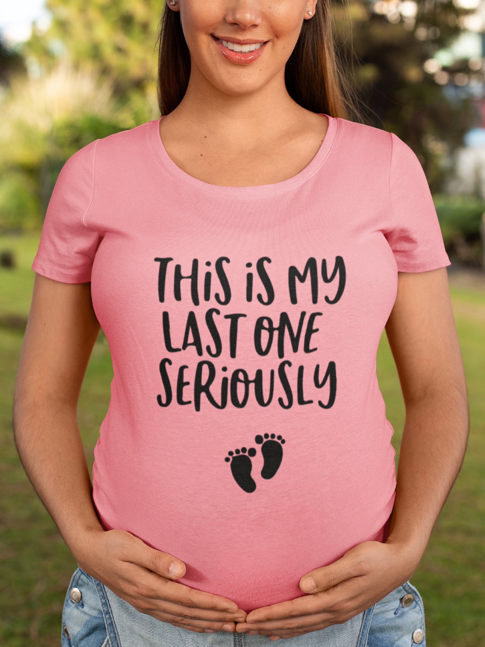 FUNNY PREGNANCY TEE Expecting Shirts Funny Pregnancy Cotton Etsy