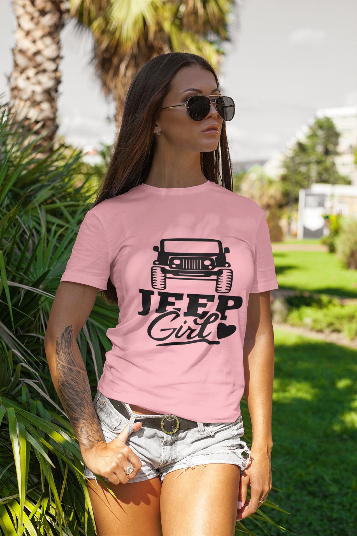 JEEP GIRL Shirt Graphic T Shirt Jeep Lover Mom Tees Jeep Etsy