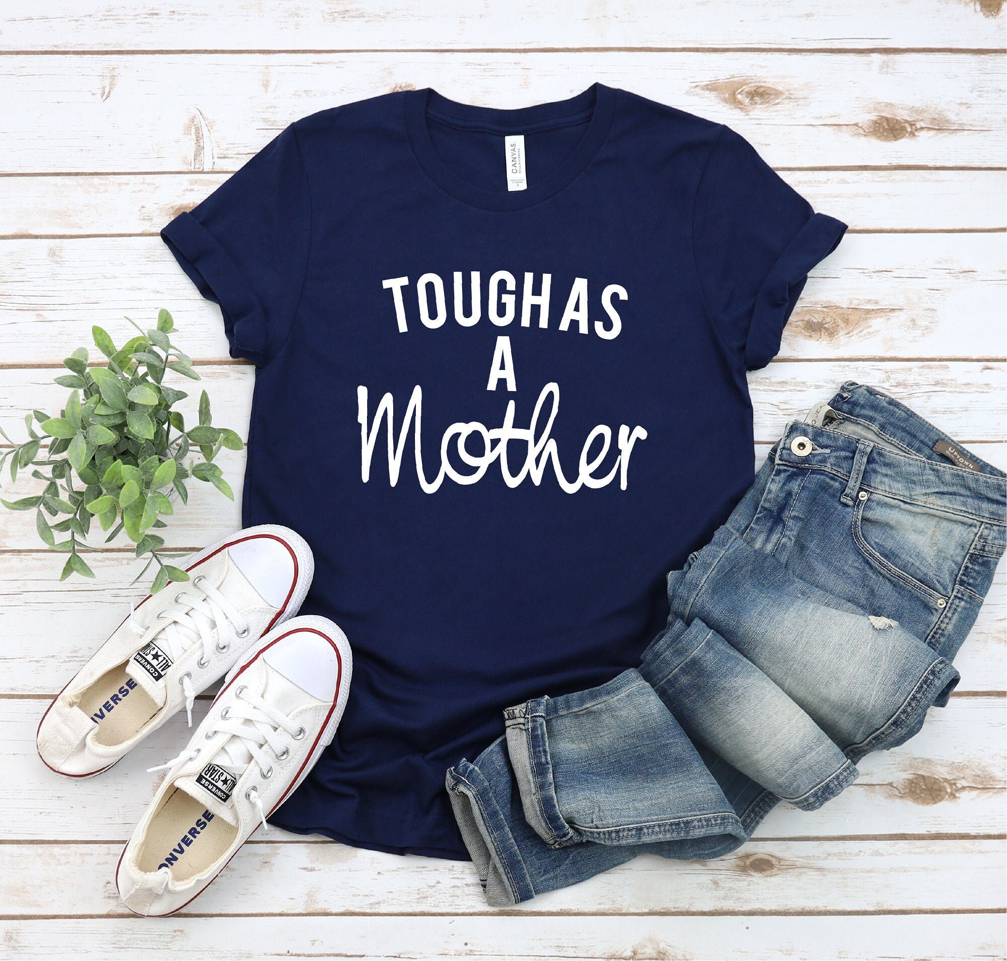 Tough As A Mother Shirt TOUGH MOTHER SHIRT Feminist Shirt Soft Crew Neck As A | Etsy