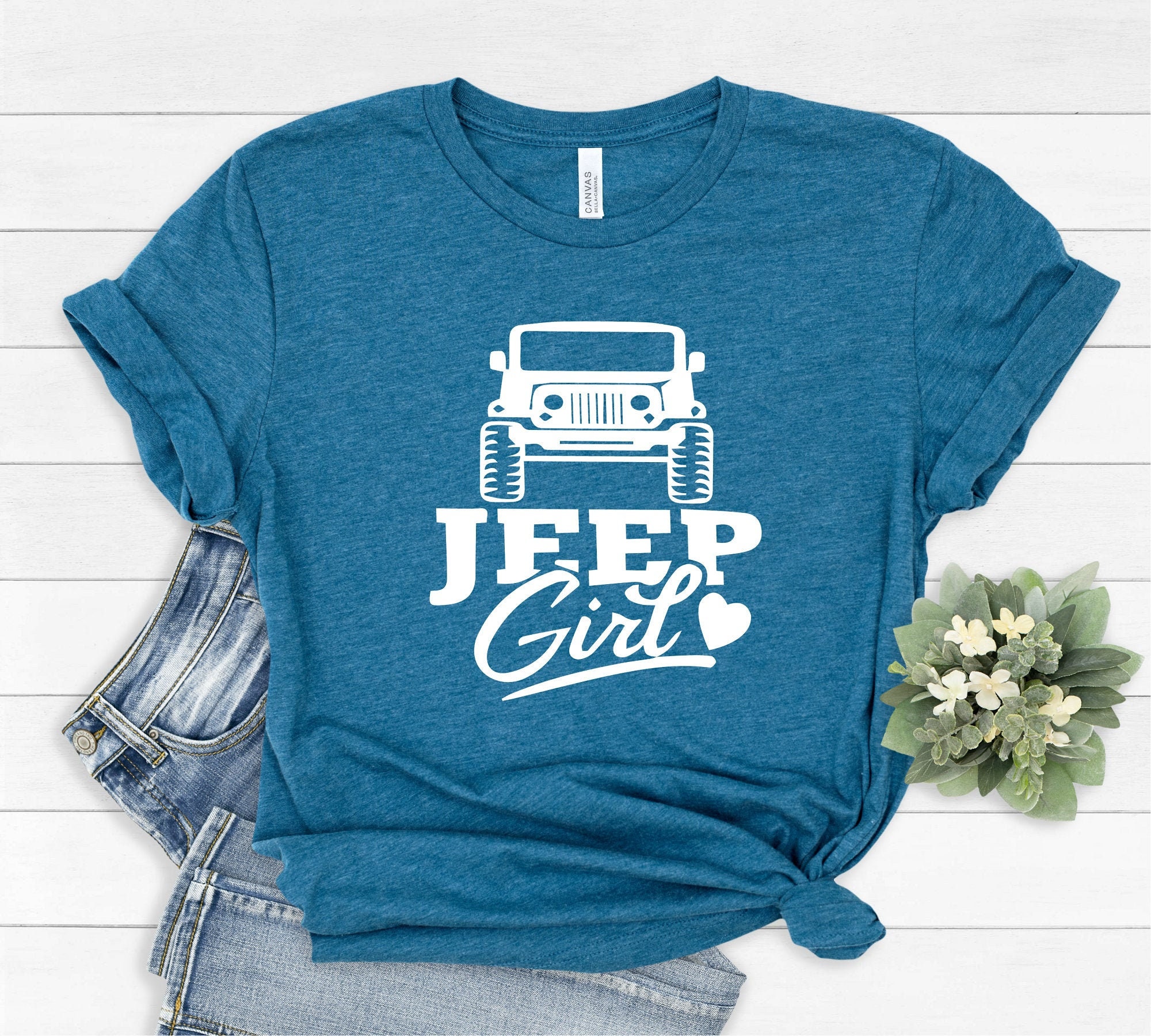 JEEP LOVER SHIRT Jeep Girl Shirt Graphic Short Sleeve Jeep Etsy