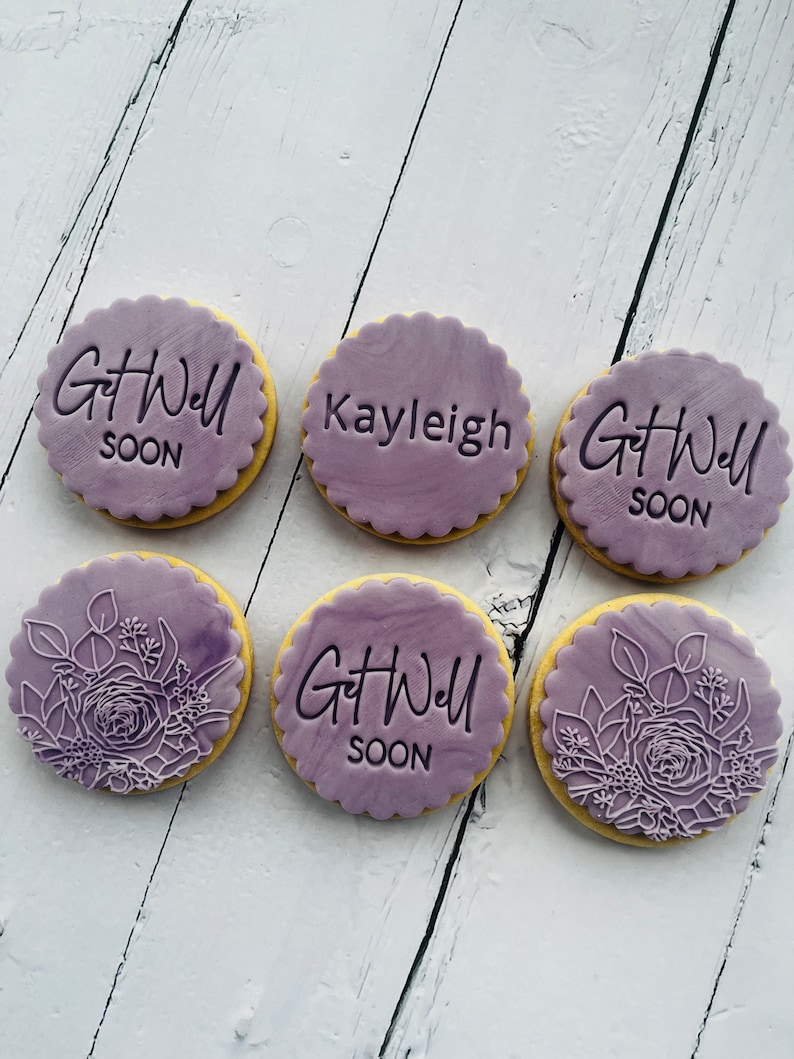 Get Well Soon Postal Letterbox Biscuit Box Etsy UK