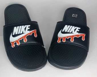 custom nike sandals