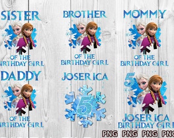 Download Frozen Birthday Svg Etsy