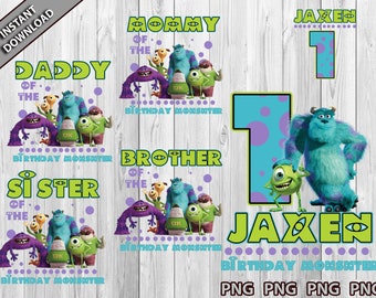 Download Monsters Inc Birthday Svg Etsy