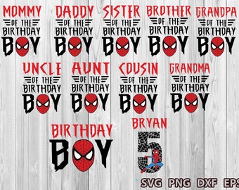 Free Free 74 Spiderman Birthday Svg Free SVG PNG EPS DXF File