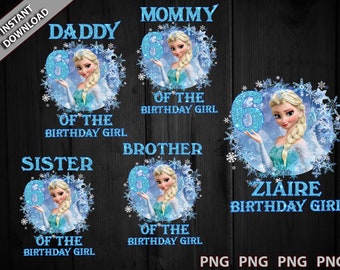 Download Frozen Birthday Svg Etsy