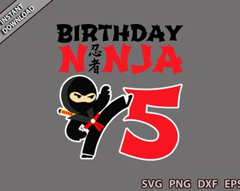 Download Ninja Boy Svg Etsy