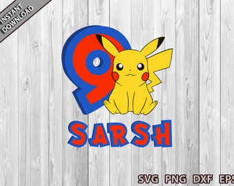Download Pokemon Birthday Boy Svg Etsy