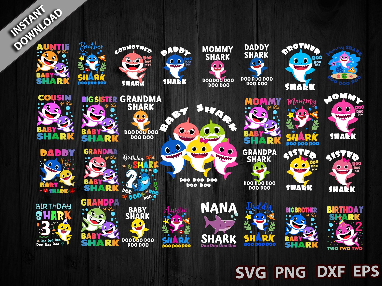 Free Free 333 Papa Shark Svg SVG PNG EPS DXF File