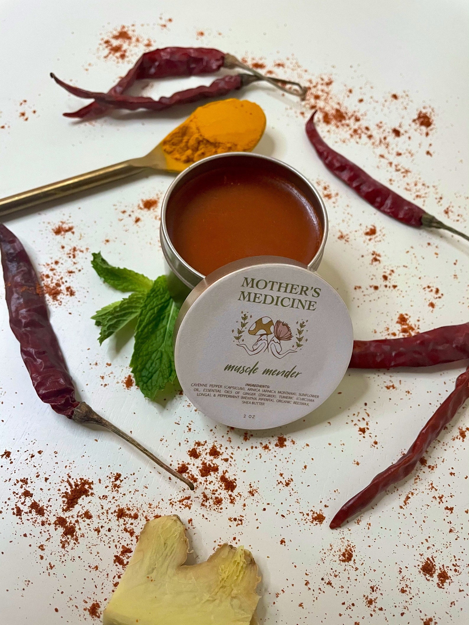 Organic cayenne pepper and arnica pain relief salve muscle Etsy