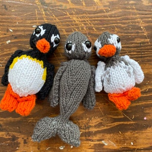 Pingu, Pinga and Robby the Seal Mini Creature Toys