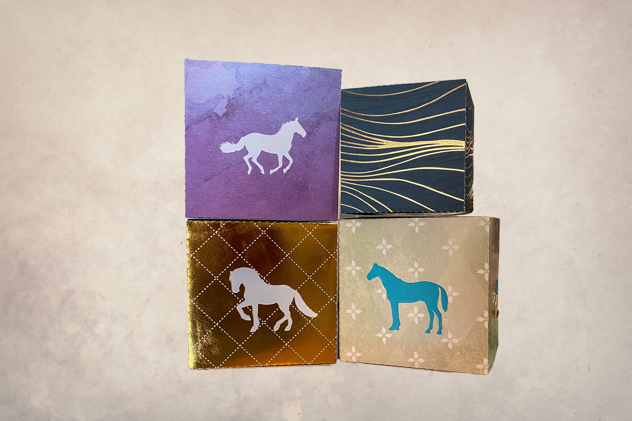 Gift Box Horse Etsy