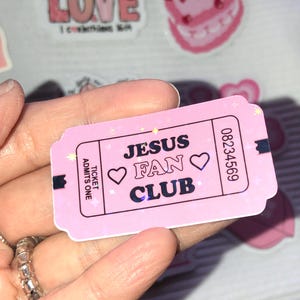 Christian Girlie Stickers | Pink Christian Sticker Pack | Religious ...