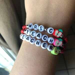 Teacher bracelet | Teacher gift | Teacher appreciation gift