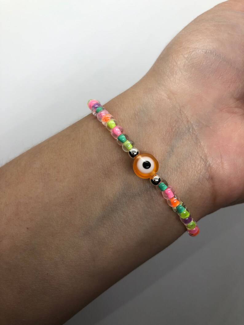Evil Eye Bracelet Evil Eye Bracelets Good Luck Bracelet Etsy