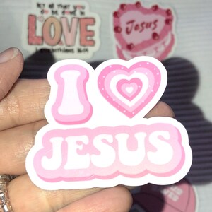 Christian Girlie Stickers | Pink Christian Sticker Pack | Religious ...