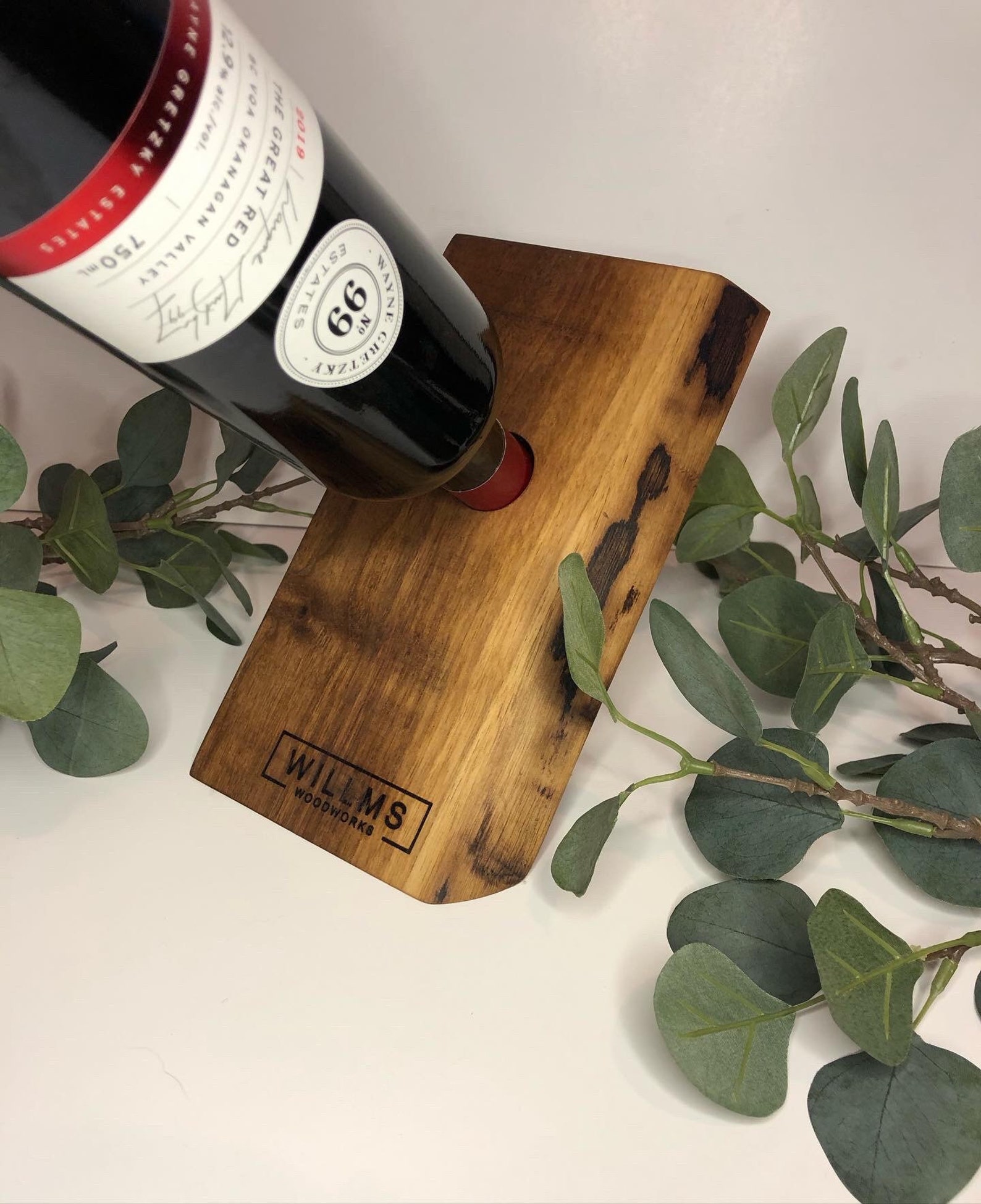 Gravity Wine Bottle holder Etsy