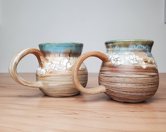 Ocean Crackle mug