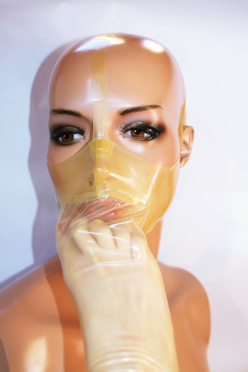 Boom Latex Footlover Footfetish Mask Half Mask Etsy