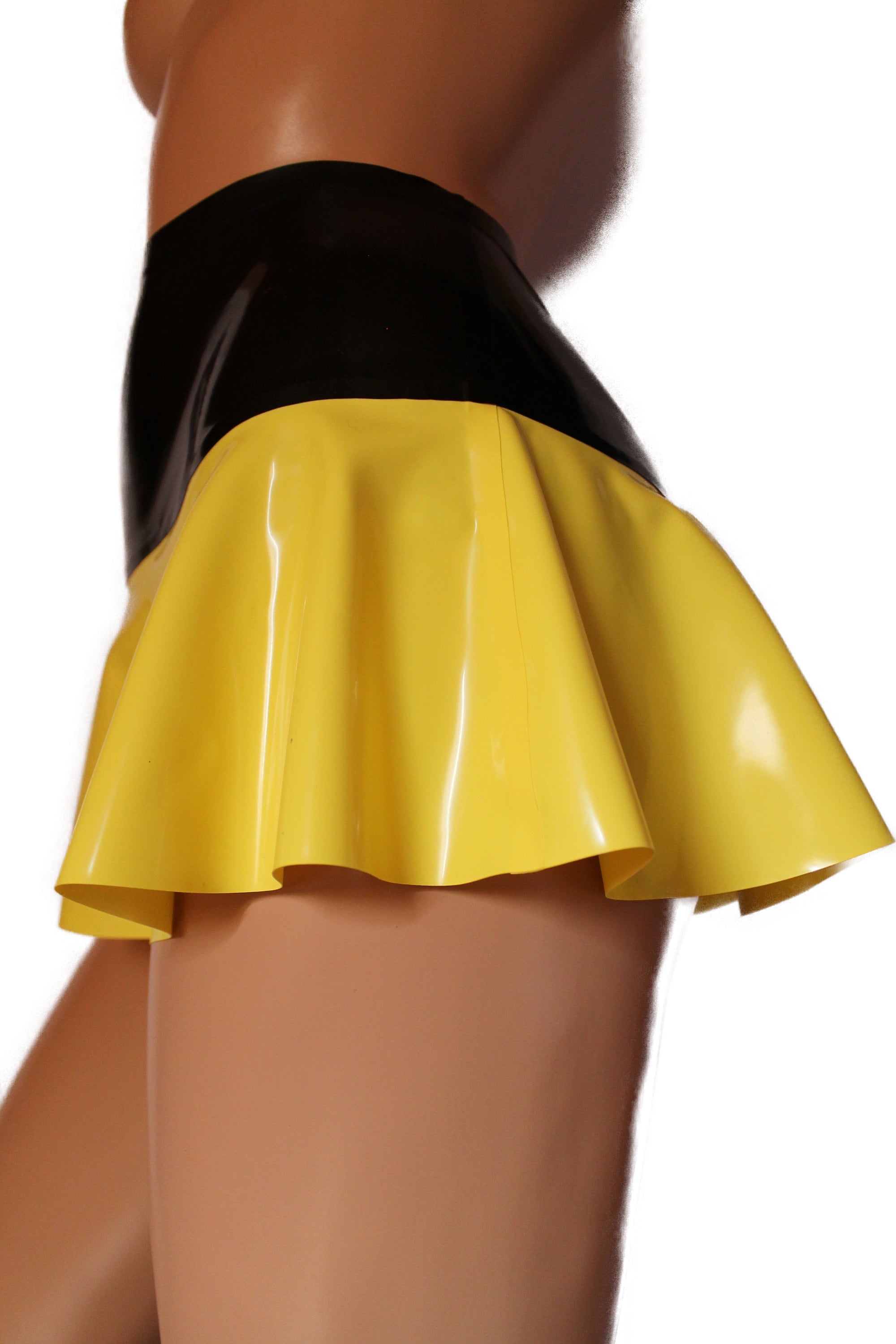 Boom Latex Panties With Attached Skirt Highwaist Super Sexy Boom Latex Panties With Attached Skirt Highwaist Super Sexy