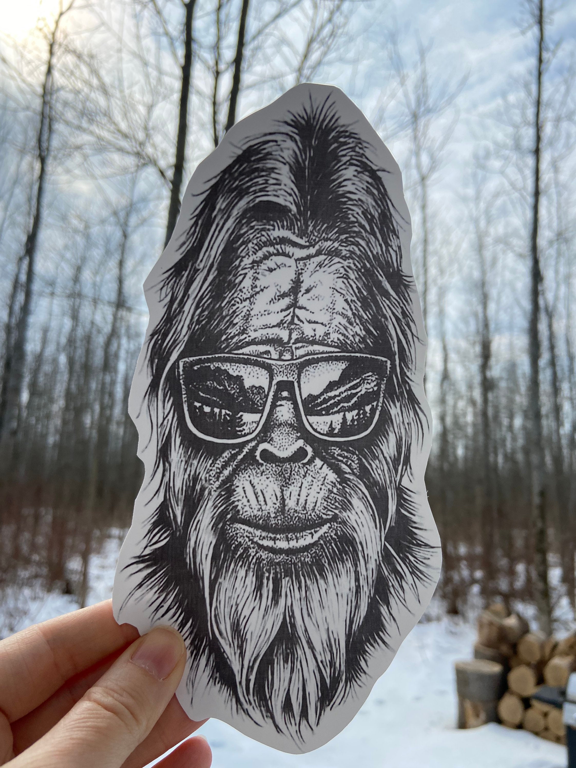 Bigfoot Decal / Bigfoot Vinyl / Bigfoot Sticker / Bigfoot Etsy