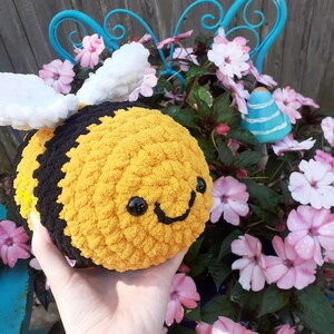 Handmade Crochet Chunky Bee