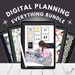 Undated Digital Planner & Digital Sticker Lifetime Bundle ~ ALL current and future products ~ for annotation apps ~ Goodnotes, Notability+ 