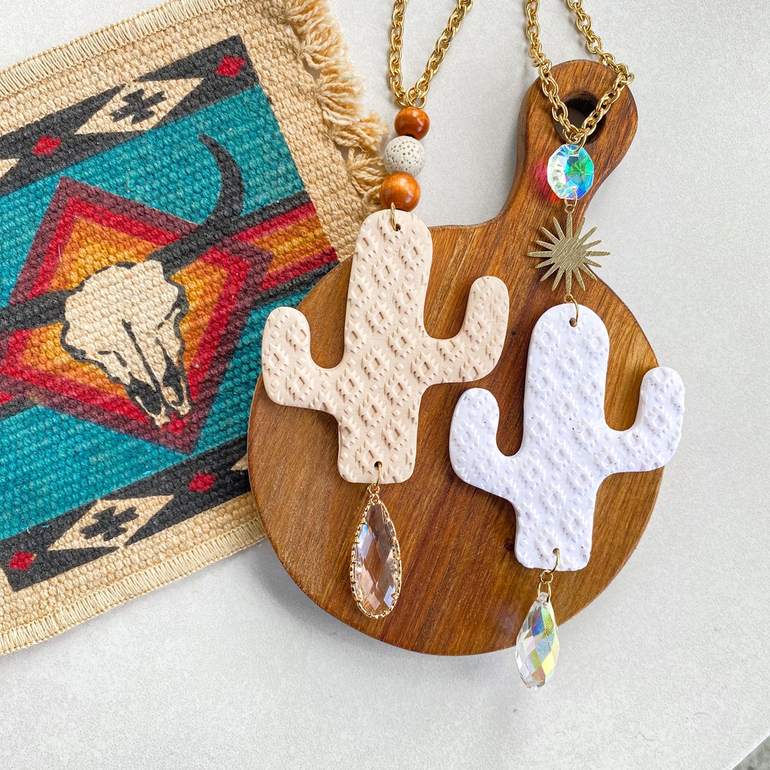 LG Cacti Suncatcher Car Rear View Mirror Charms Etsy