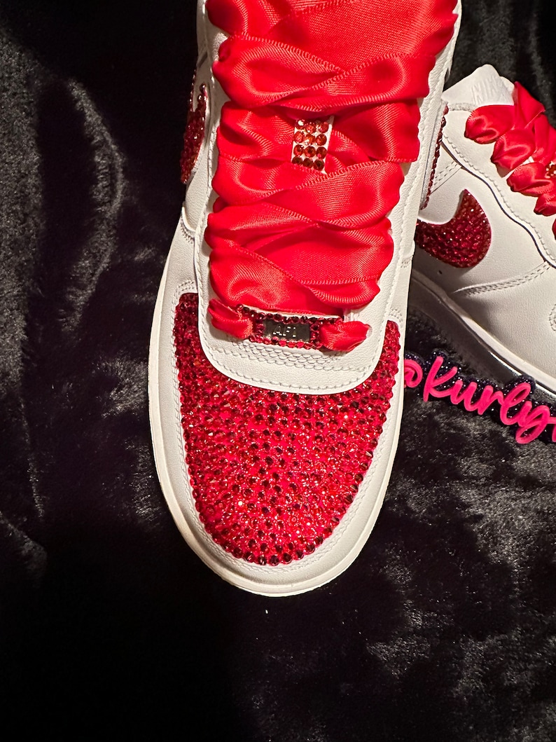 beaded air force ones