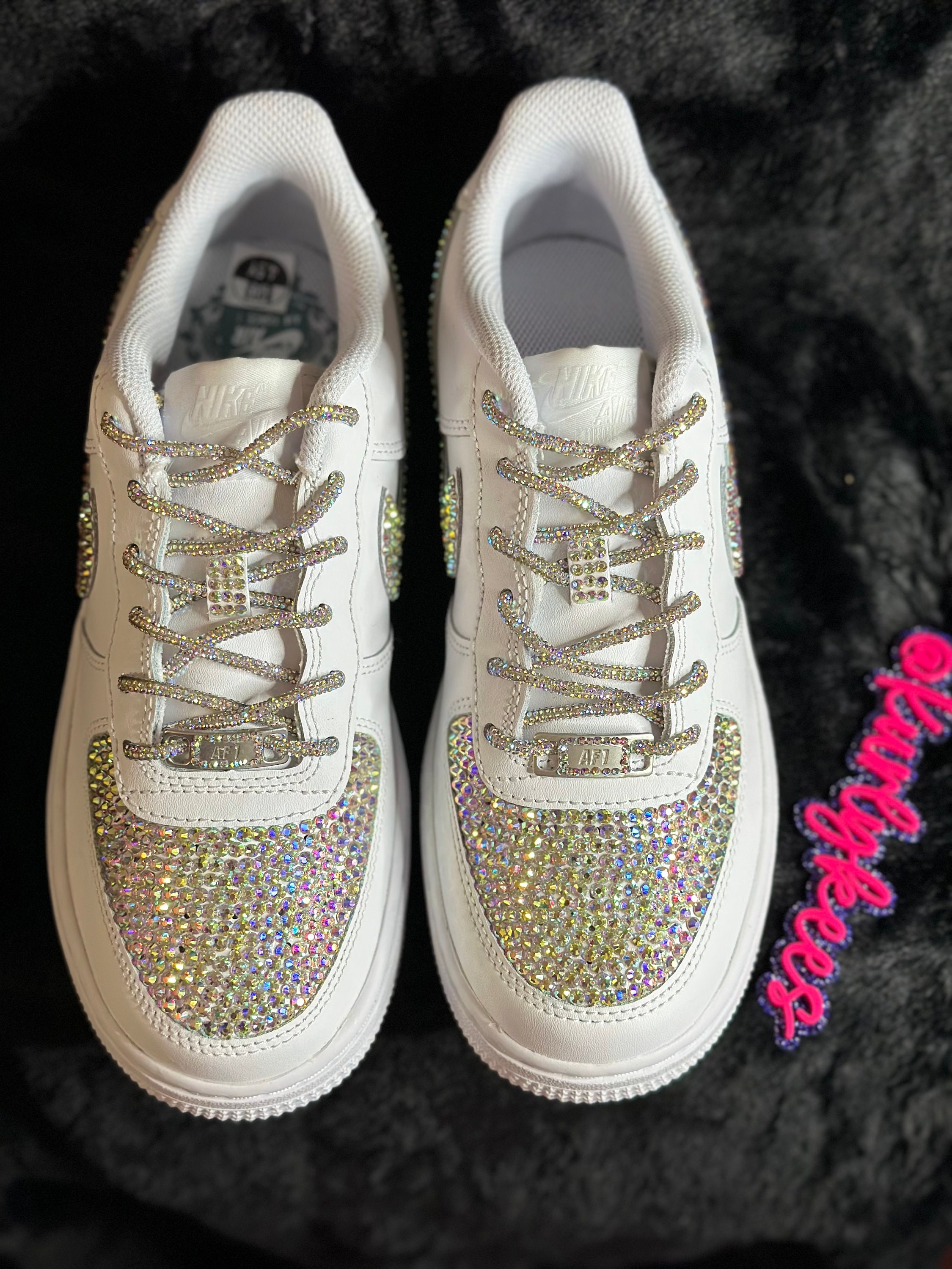 custom nike swoosh af1