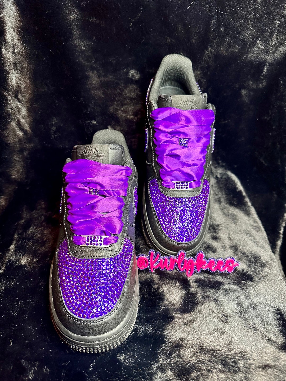 beaded air force ones