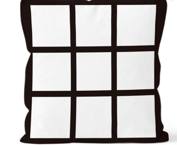 4, 6, and 9 Panel Sublimation Pillow Cases Etsy