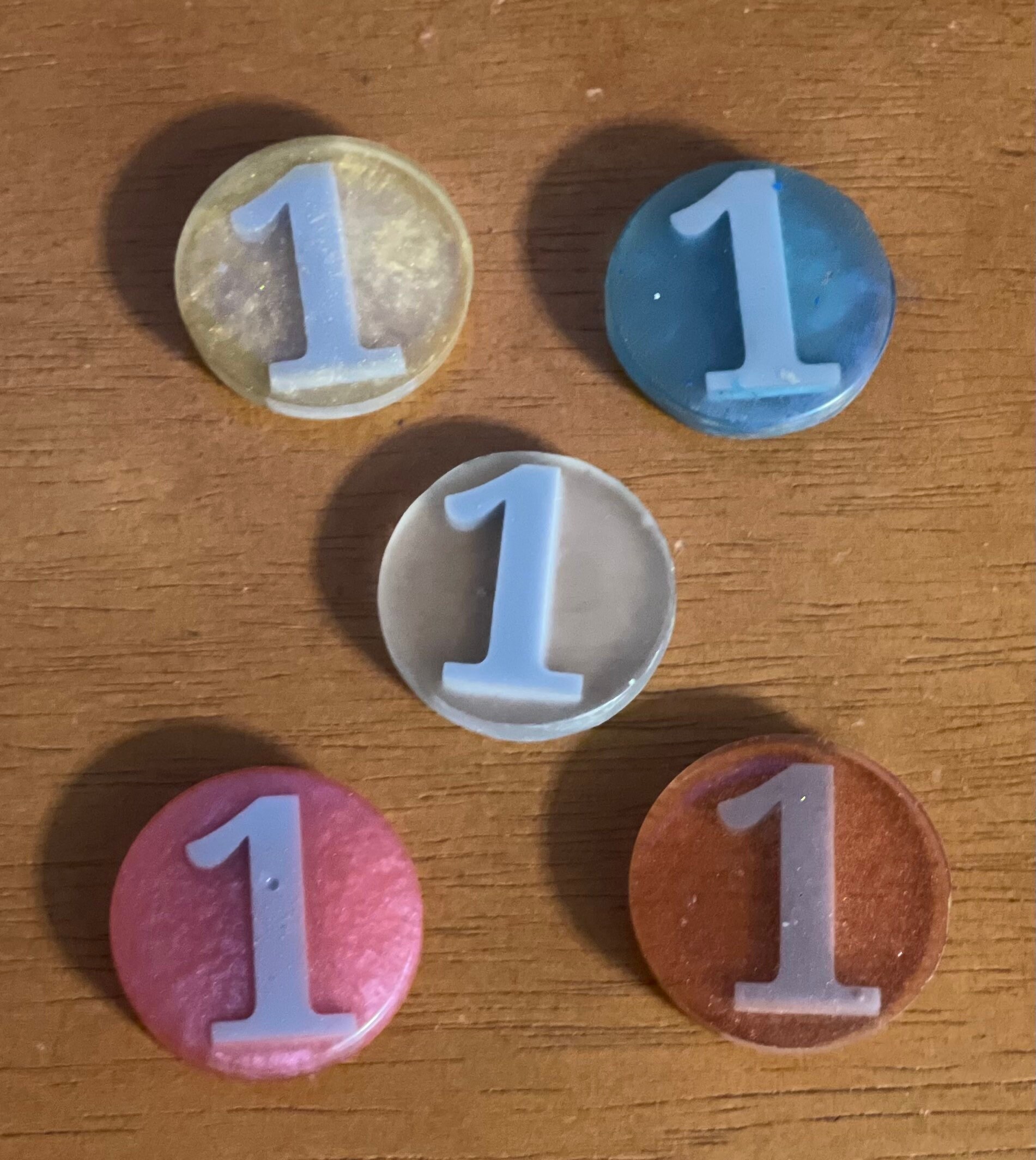 Gaming Tokens Numbers - Etsy