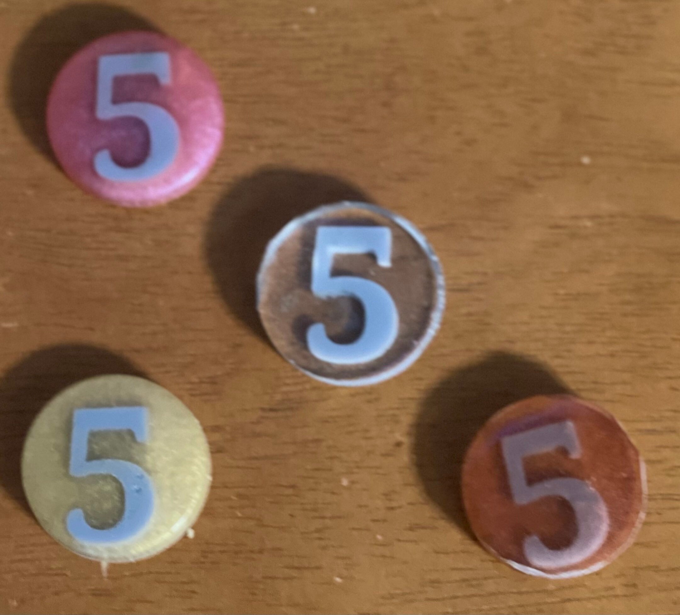 Gaming Tokens Numbers - Etsy