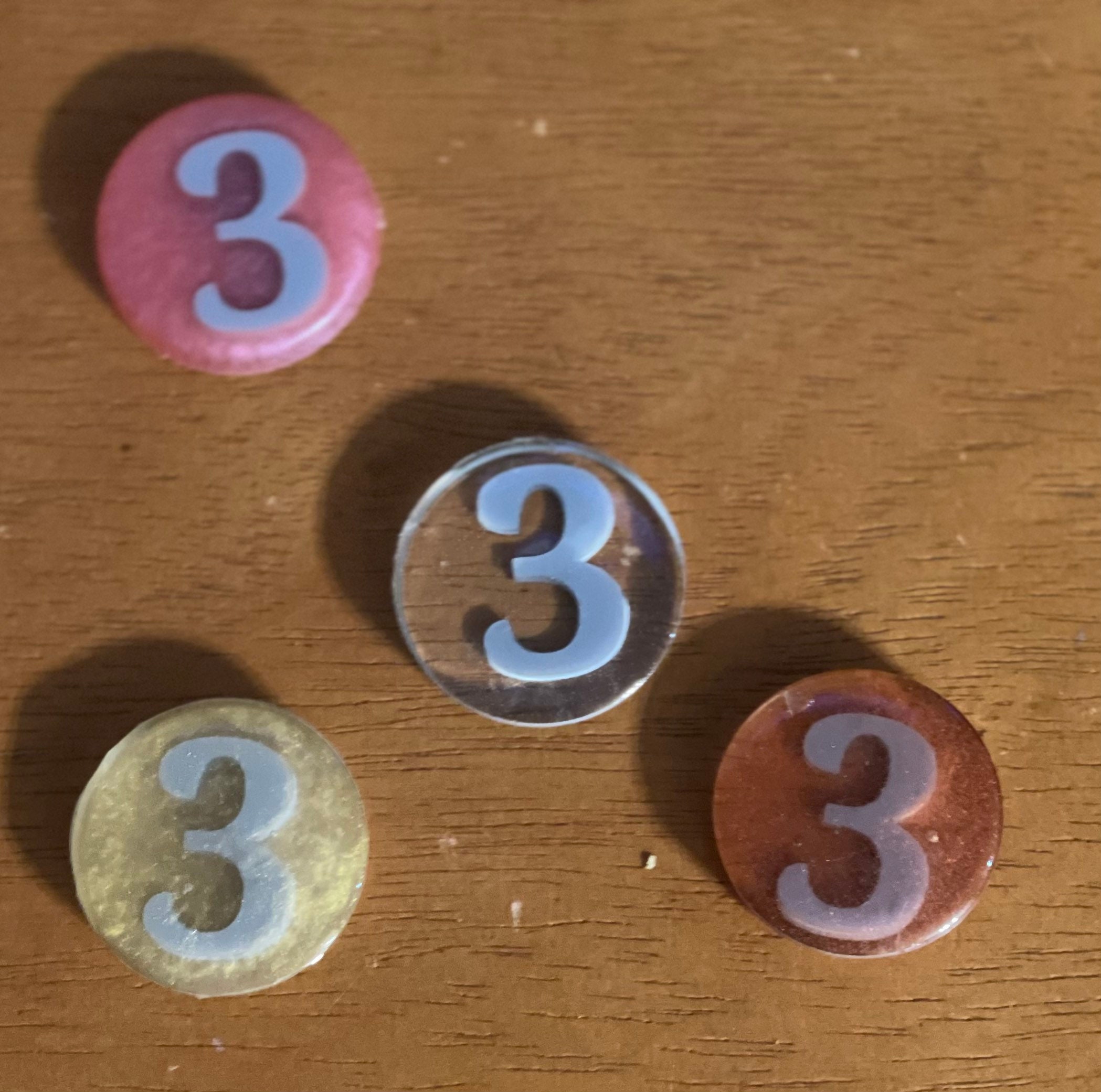 Gaming Tokens Numbers - Etsy