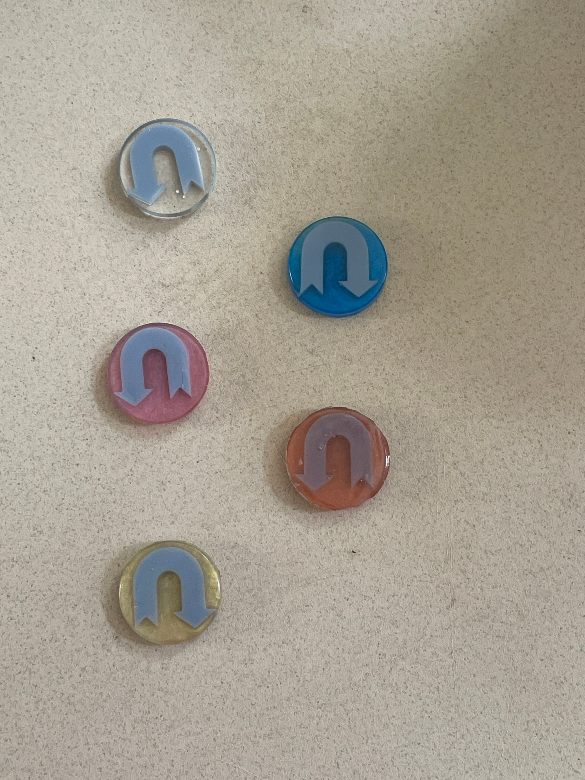 Game Tokens (sets of 5) - Etsy