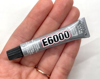 Super Strong Jewelry / Craft Glue - E6000 Mini Tube - Industrial Strength Adhesive