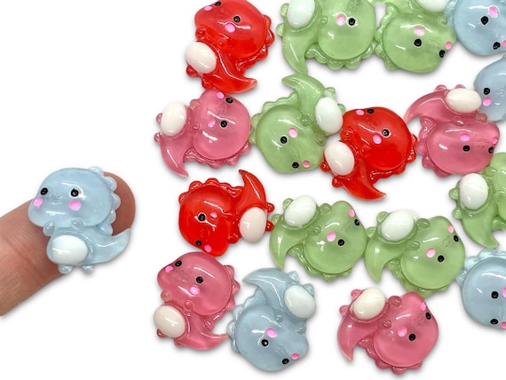 【2025】三越のお歳暮・冬ギフト Kawaii 10pcs Resin for Charms Dino - Cabochons Dinosaur アクセサリー