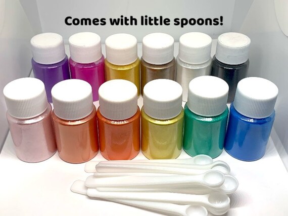 12 Jars Neon Pigment Powder Nail Kit -  Canada