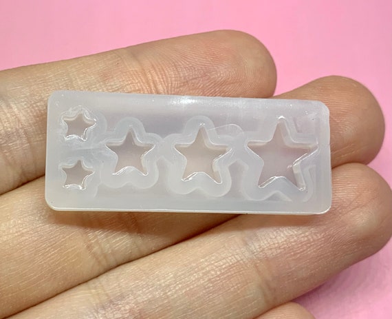Tiny Stars Silicone Mold - Flexible Molds for Resin Earrings or Nail Art -  Jewelry Making Craft Supplies